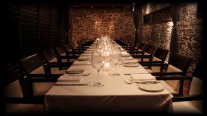 Private rooms are available for your next event.