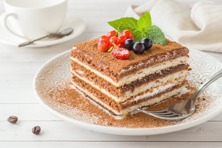 Tiramisu is one of the best Italian desserts.