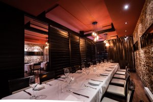 Group dining rooms available