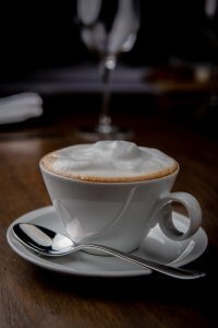 A hot cup of Cappuccino to enjoy
