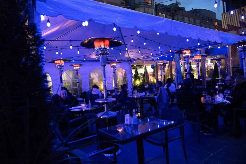 Heated Patio Yorkville Toronto