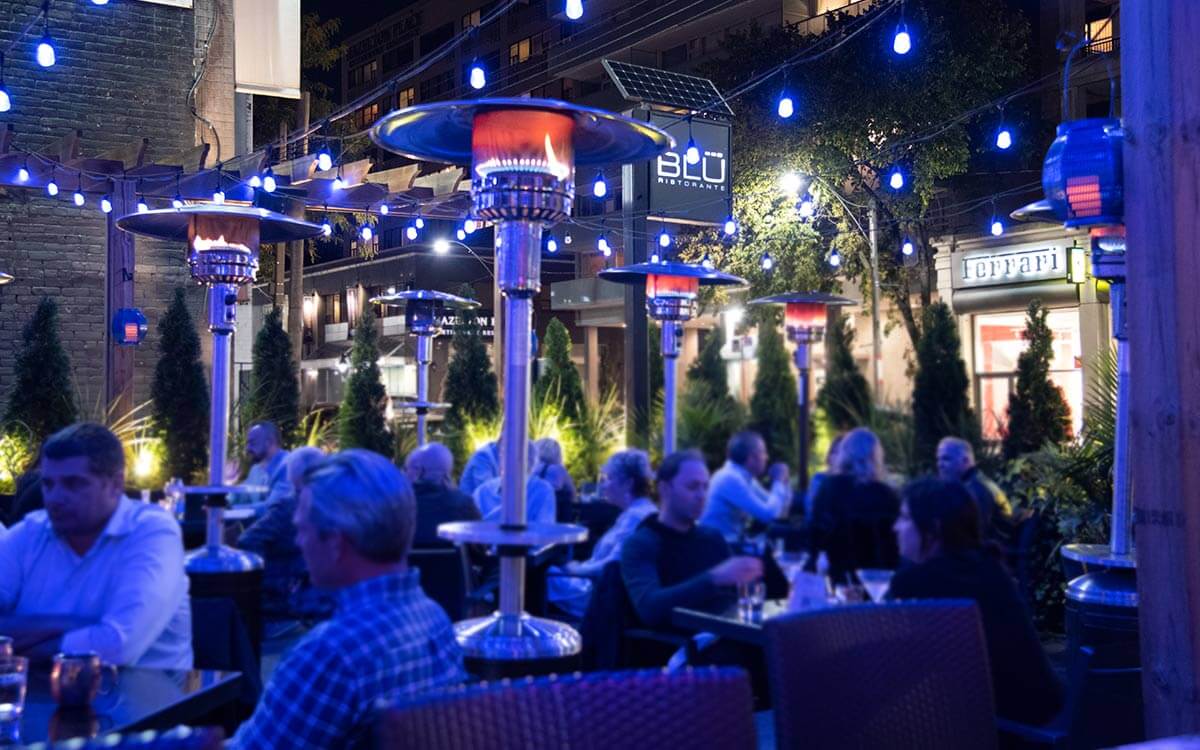 Blu Ristorante | Best Yorkville Patio Restaurant Toronto Downtown