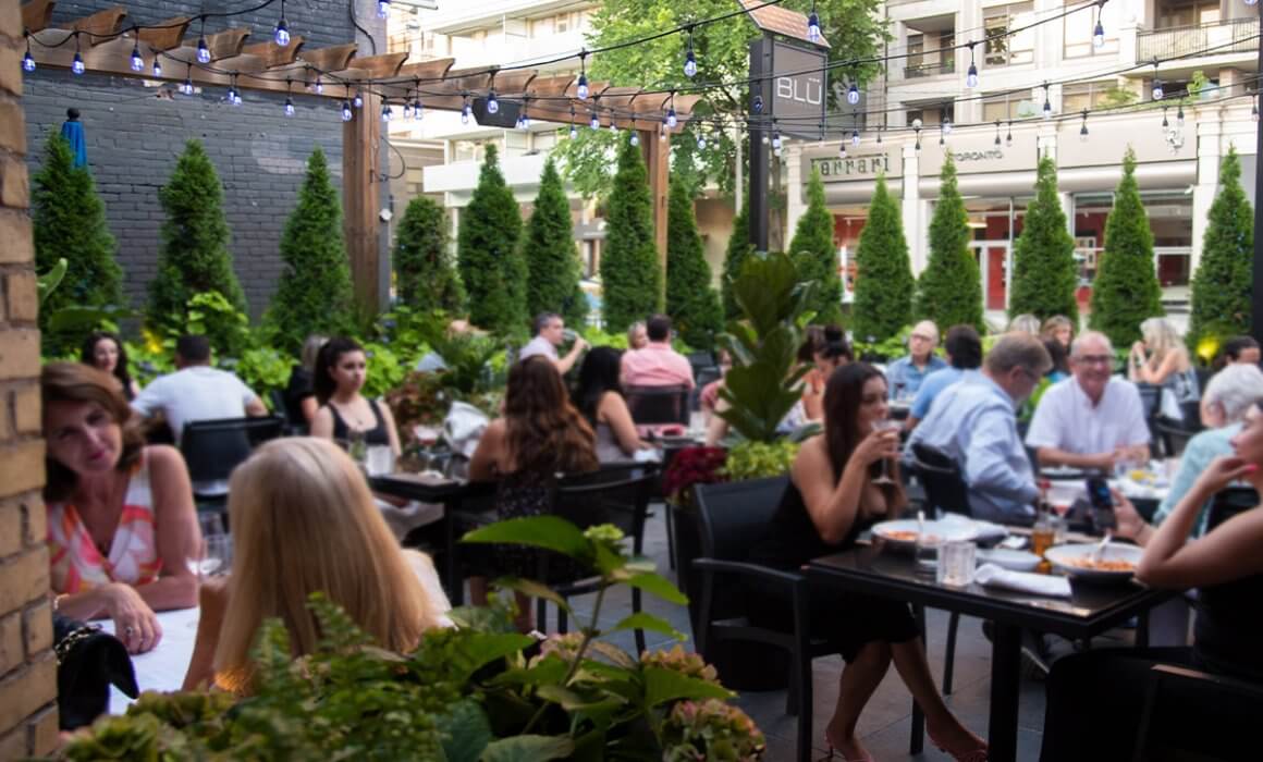 Blu Ristorante | Yorkville Patio
