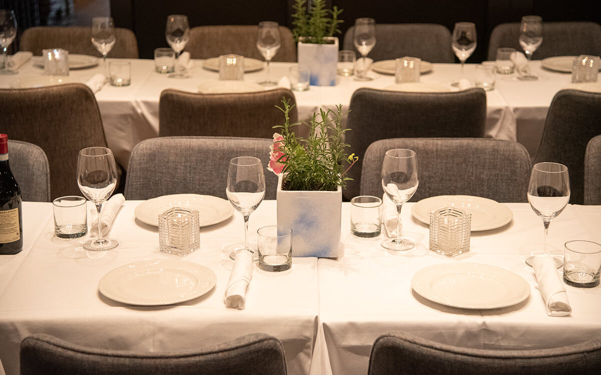 Blu Ristorante | The best ambiance for a nice private dining experience